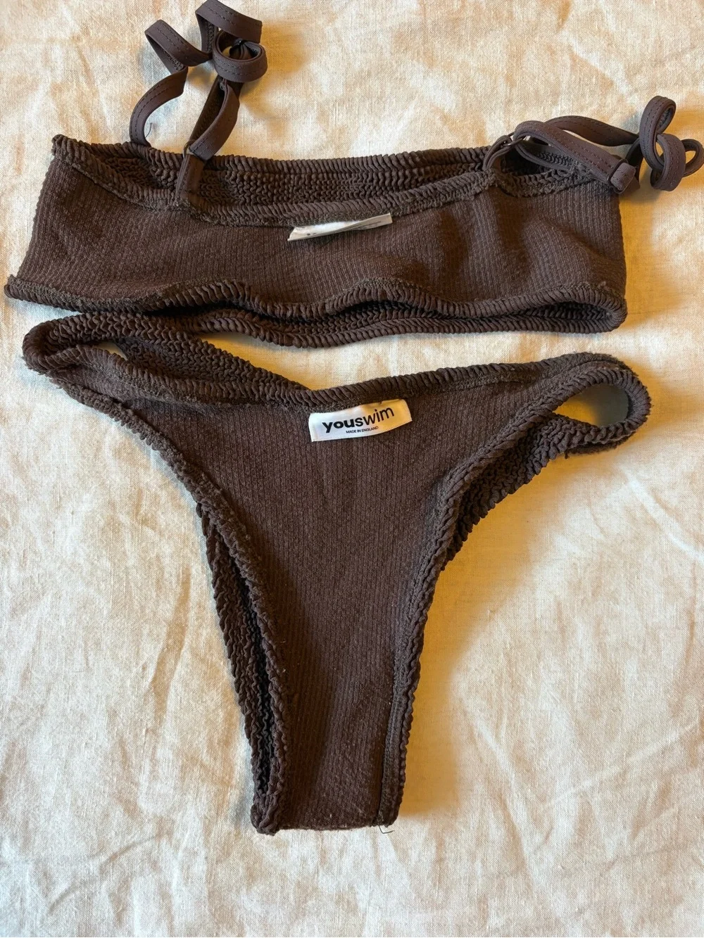 Youswim Poise Bikini with Cheeky Bottoms in Espresso - Picture 4 of 6